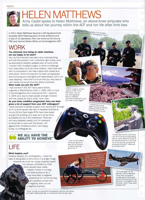 Army Cadet Magazine Article